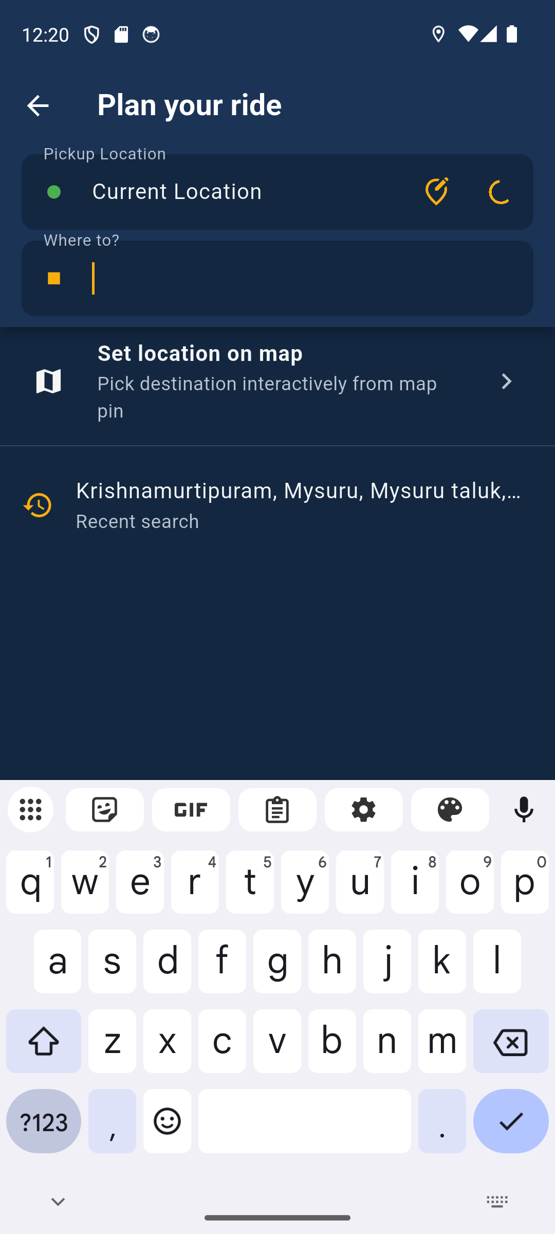Plan Your Ride - Real Screenshot